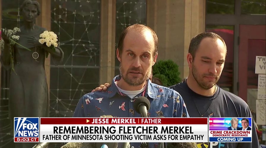 Grieving father speaks out about loss of son in Minneapolis Catholic school shooting