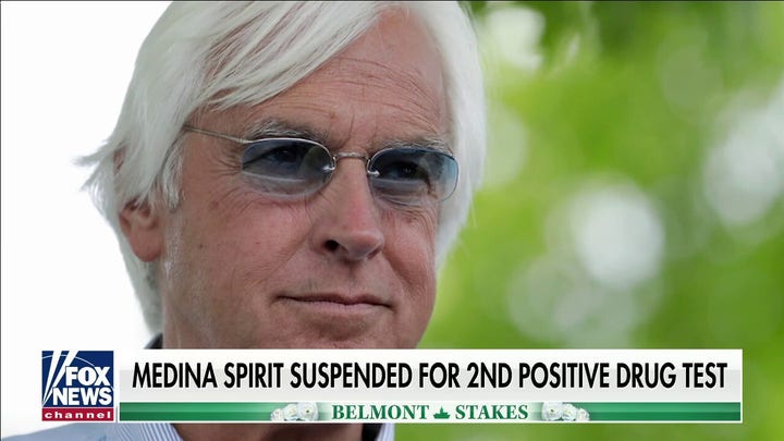 Bob Baffert suspended for 2 years following Kentucky Derby winner Medina Spirit’s second failed drug test