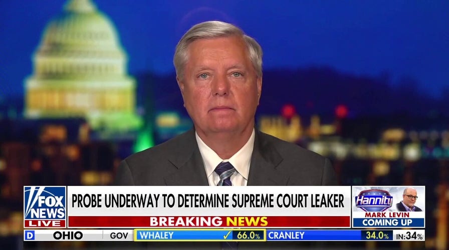 Lindsey Graham rails against 'despicable' Supreme Court leak
