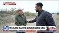 'Fox &amp; Friends' co-host Lawrence Jones speaks with a rancher who has witnessed the reality of the border crisis every day in his community