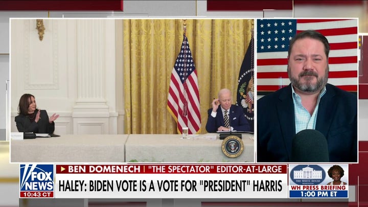 Domenech: Kamala Harris got to White House for ‘checking the boxes’