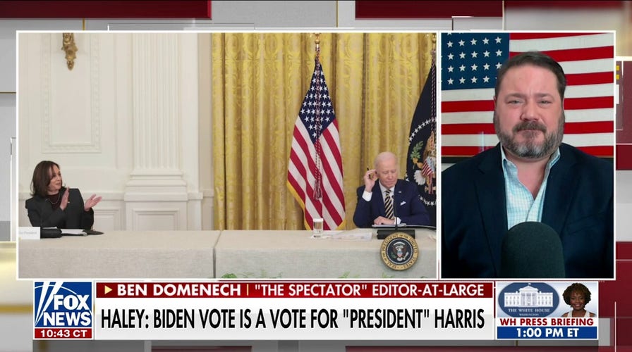 Domenech: Kamala Harris got to White House for ‘checking the boxes’