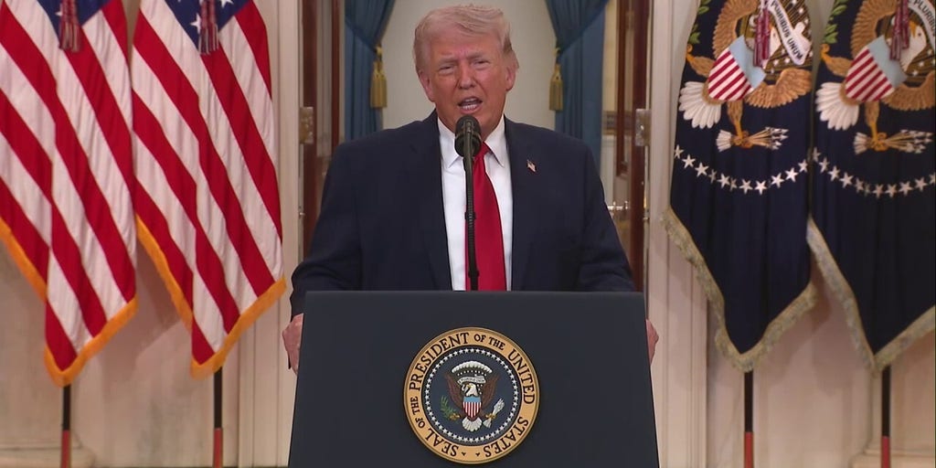 WATCH: Trump says he was 'honored' to rip up Obama's Iran nuclear deal, lists it among top achievements