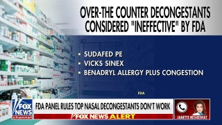 FDA panel rules top nasal decongestants don't work - Fox News