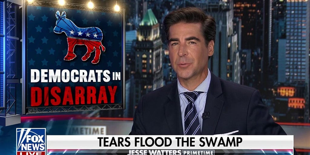 The only Democrat smiling is Joe Biden: Watters