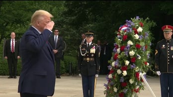 President Trump honors fallen troops on Memorial Day