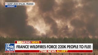 American mother describes being trapped with children in France wildfires