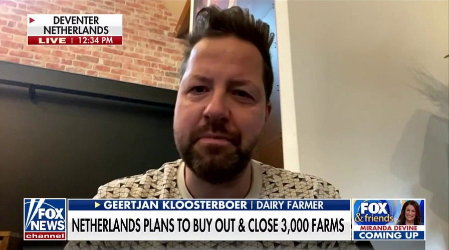 Closing of Dutch farms will have a 'big impact' says Dutch farmer