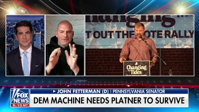 Fetterman doesn't know why his fellow Democrats can't call out 'P-Hustle' Platner