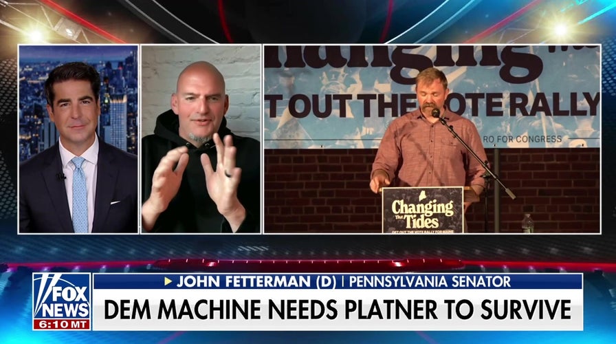 Fetterman doesn't know why his fellow Democrats can't call out 'P-Hustle' Platner