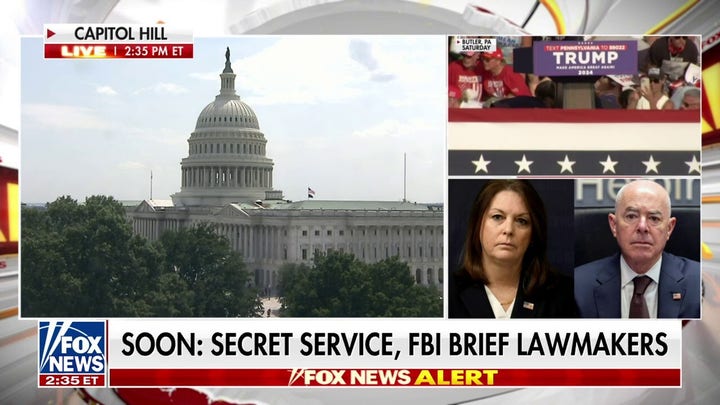 Secret Service and FBI officials brief lawmakers on the Trump assassination attempt