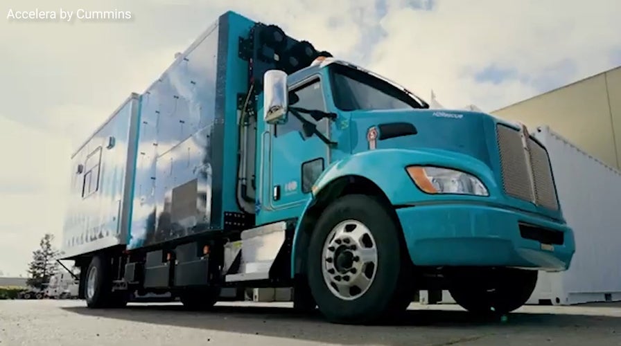 Hydrogen-powered rescue truck just smashed a world record and it only spits out water