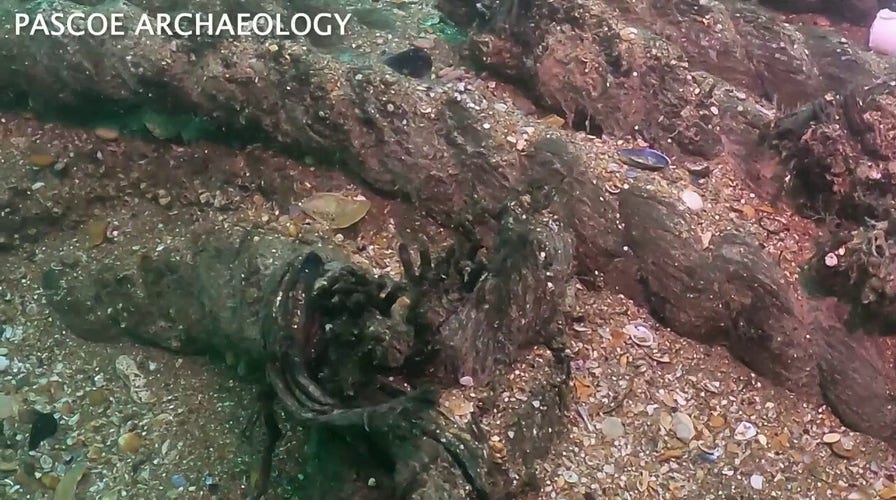 1703 shipwreck off Kent coast documented in extraordinary detail by divers