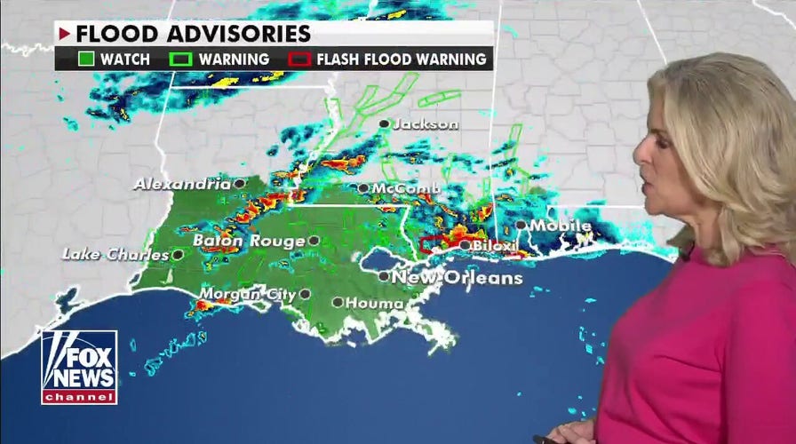 National weather forecast, April 15