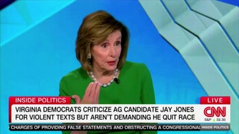 Pelosi dodges when asked if Virginia AG candidate who fantasized about shooting Republican should drop out