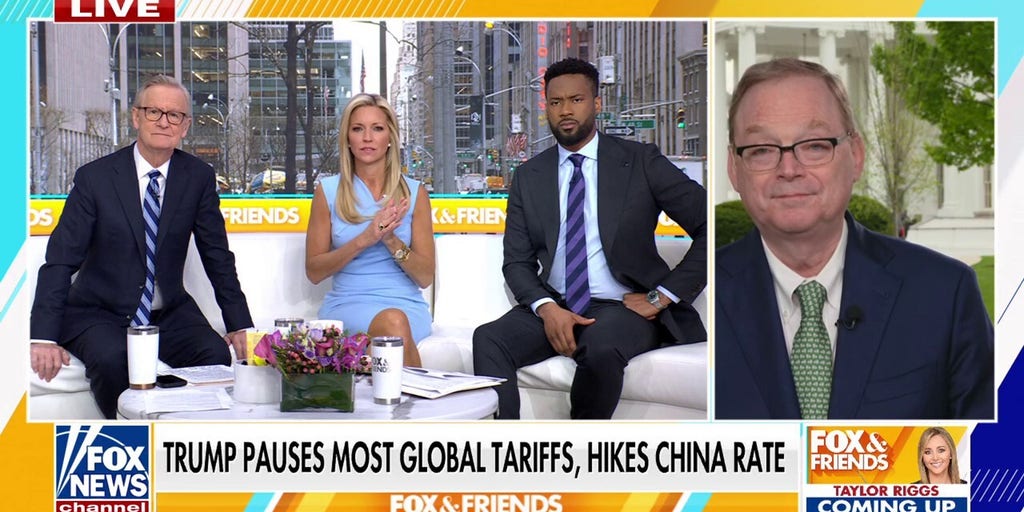 Kevin Hassett argues tariffs pressure China to 'stop bad acting and come to the table'