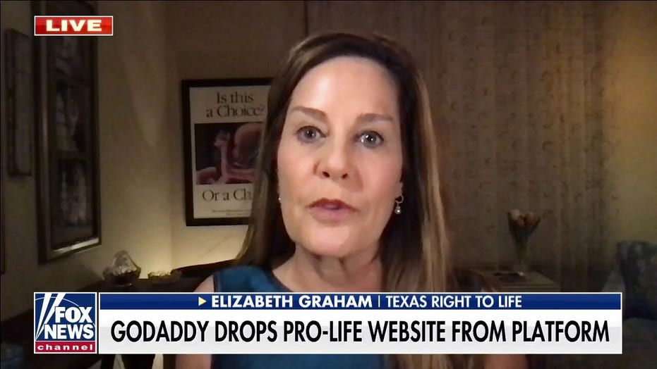 Texas Right to Life has website shut down by GoDaddy