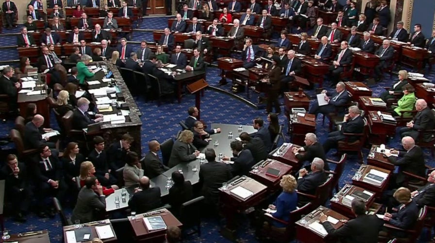 Senators vote 53-47 to acquit President Trump of obstruction of Congress at Senate impeachment trial