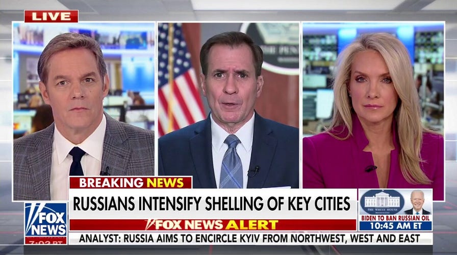 Kirby: Putin running into problems of his own making