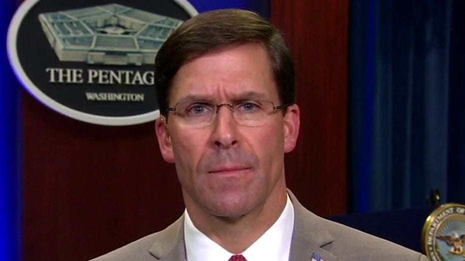 Defense Chief Esper: Military Focused On Supporting 'whole-of ...