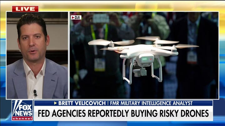 Former military intelligence analyst rips Biden admin for buying Chinese drones