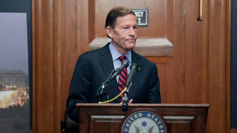 WATCH LIVE: Sen Blumenthal gives update on Russian sanctions vote - Fox Business Video