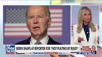 Kayleigh McEnany rips Biden for snapping at reporter: 'Buckle up, buddy'