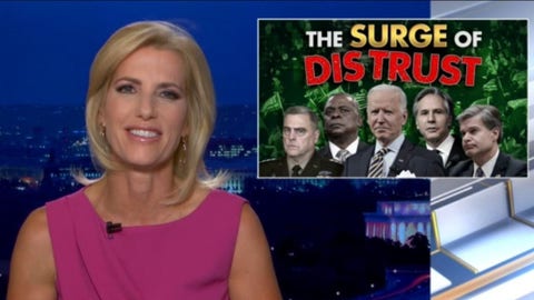 Ingraham: The surge of distrust