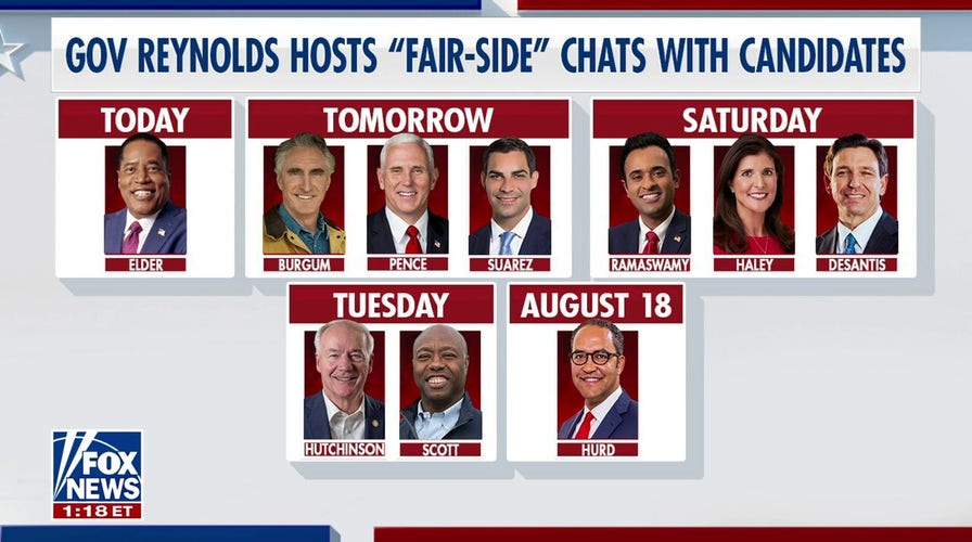 2024 Republican candidates flock to the Iowa State Fair