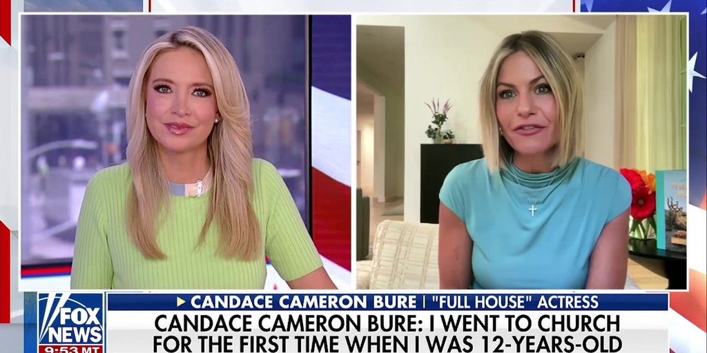 Candace Cameron Bure shares faith journey after becoming a Christian at 12
