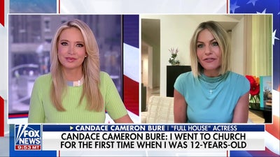 Candace Cameron Bure shares faith journey after becoming a Christian at 12