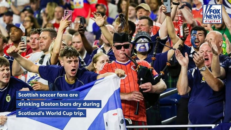 Scotland soccer fans drink Boston bars dry as World Cup trip sparks beer boom