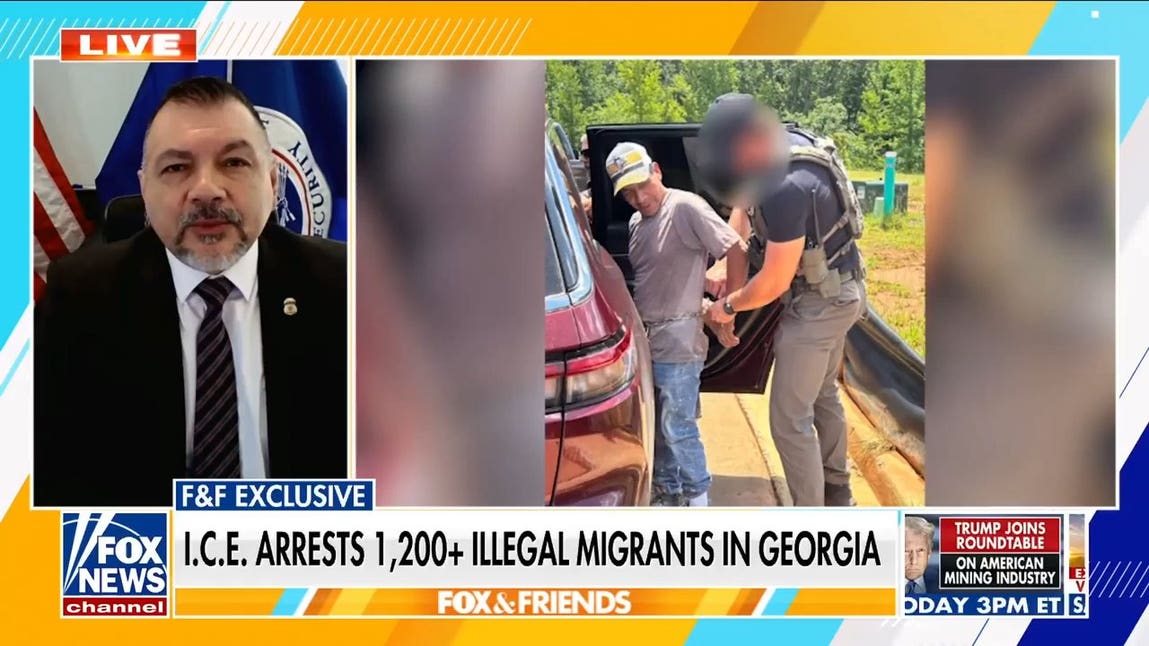 Exclusive: ICE arrests over 1,200 illegal migrants in Georgia operation