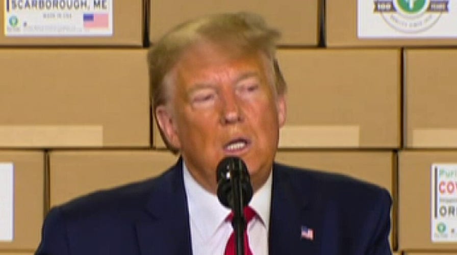 Trump applauds job numbers and 'transition to greatness'	