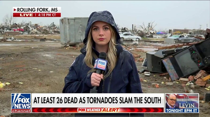 Dozens of homes have been reduced to rubble after Mississippi tornado: Katie Byrne 