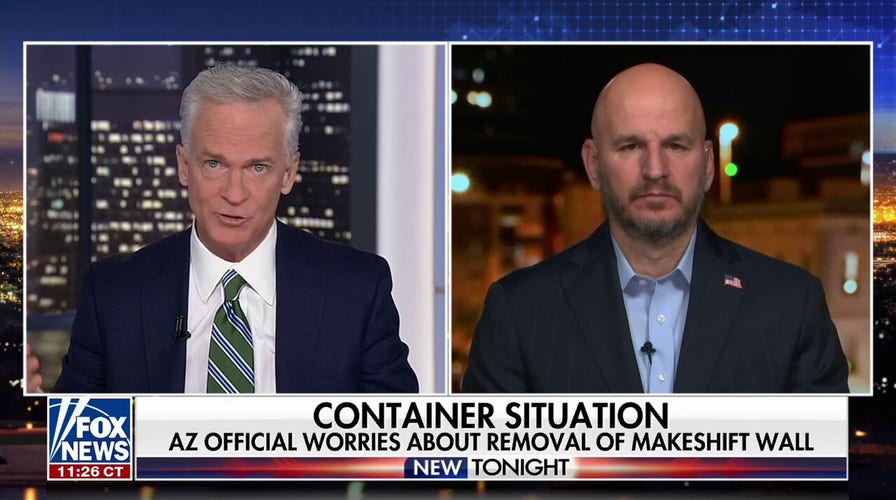 AZ official worries about removal of makeshift wall