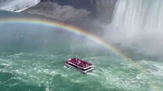 Amazing rainbow surprises visitors of Niagara Falls - Fox News
