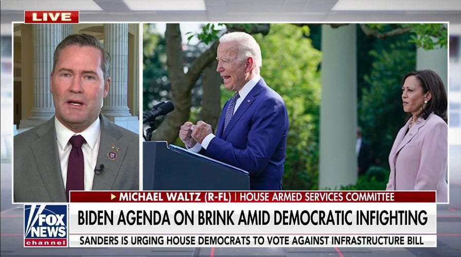 Rep. Waltz says Dems may tank bipartisan infrastructure bill