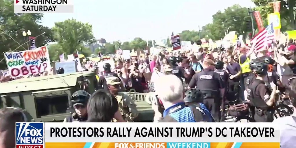 Red states deploy National Guard troops to aid Trump's DC crime crackdown