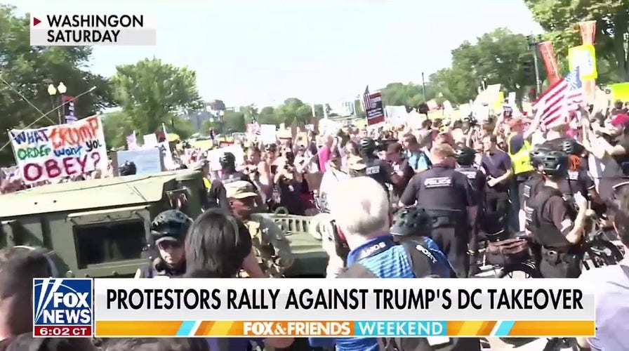 Red states deploy National Guard troops to aid Trump's DC crime crackdown