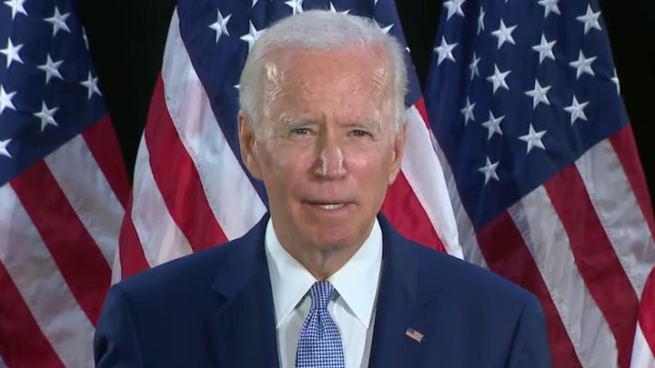 2020 Democracy: Biden reacts negatively to positive job report