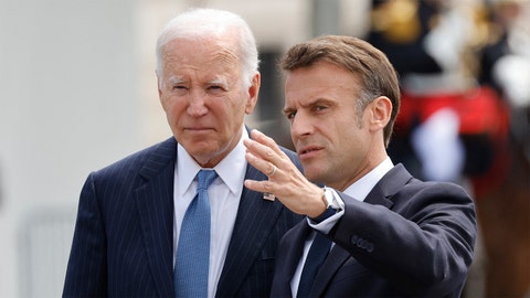 WATCH LIVE: President Biden and French President Macron speak from Élysée Palace - Fox News