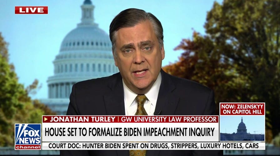 Democrats have a ‘don’t ask, don’t tell policy for influence peddling’: Jonathan Turley