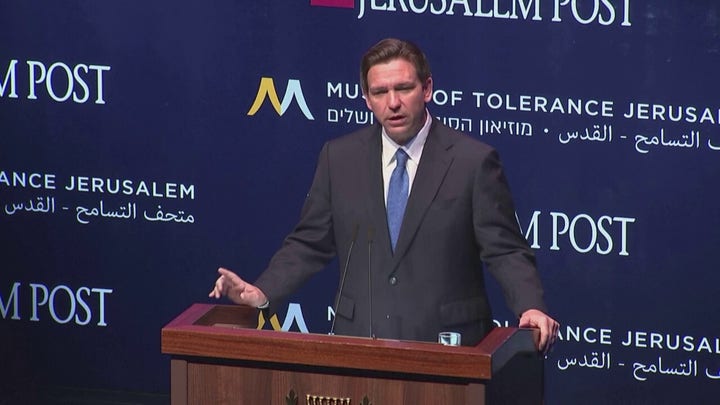 DeSantis calls Israel a 'most valued and trusted' ally in Jerusalem speech