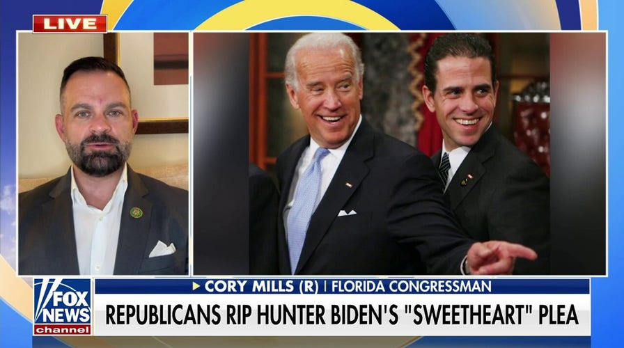Others with similar charges as Hunter Biden resulted in 'years of imprisonment': Rep. Cory Mills