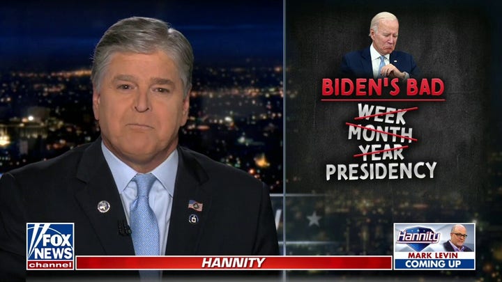 Are you better off today than before Joe Biden became president?: Sean Hannity