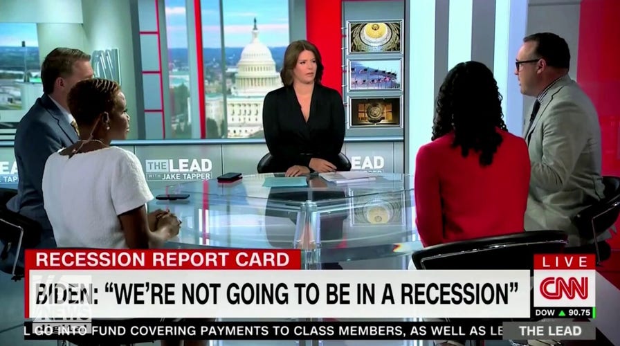 CNN panel rips Biden administration for recession spin