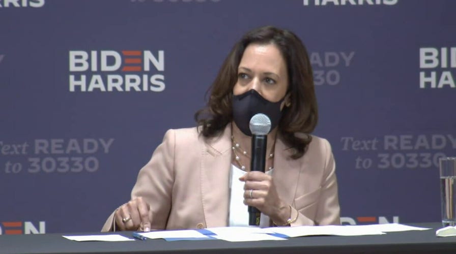 Kamala Harris says President Trump is not concerned about the health and safety of the American people