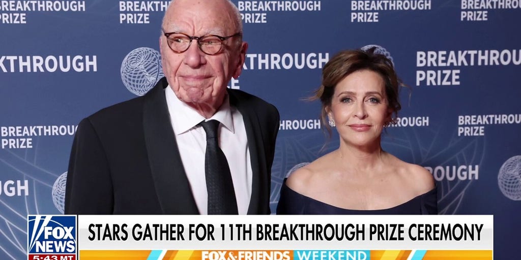 Rupert Murdoch and wife Elena attend 11th Breakthrough Prize Ceremony