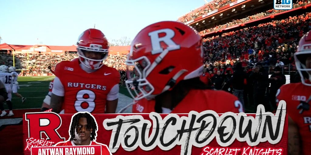 Antwan Raymond rushes for 19-yard TD, giving Rutgers lead over Penn State